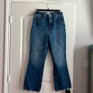 Frame Le High’N’Tight Crop Mini Boot - Size 27.